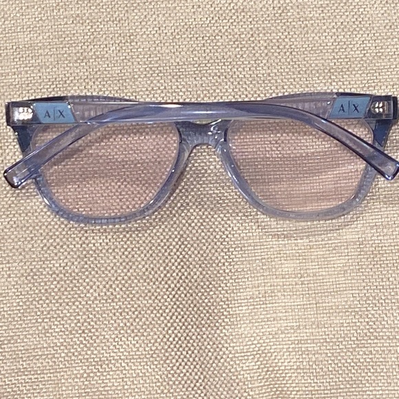 A/X Armani Exchange 👁️ glasses blue frame 👓 woman eyeglasses lightweight - Picture 7 of 15